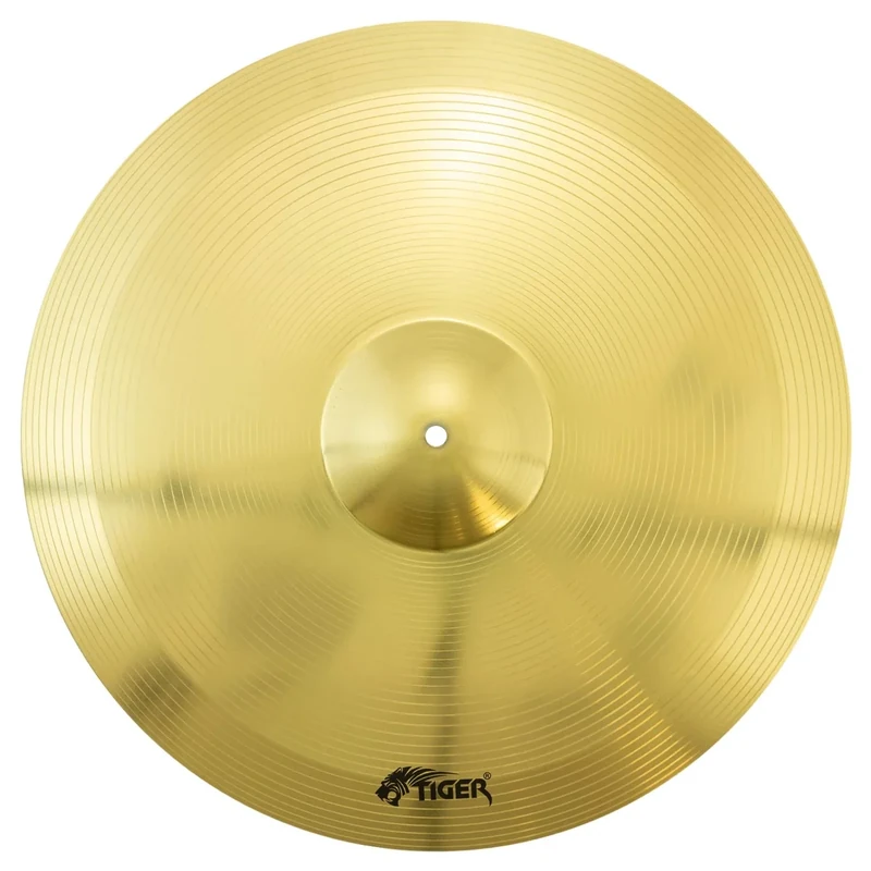 TIGER CYM21-BR 20” Medium Ride Cymbal - Ideal Add-On for Starter Drum kits - Image 1