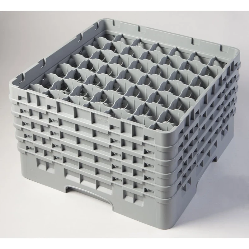 Cambro Camrack Beige 49 Compartments Max Glass - Height 257mm