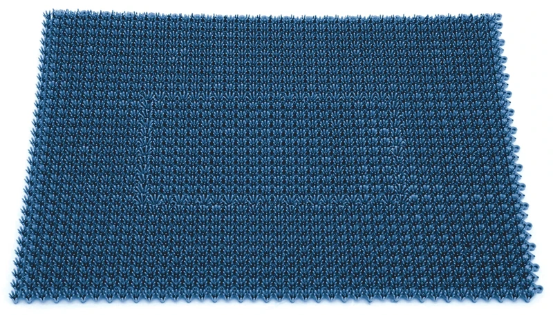 Miltex StepIn Dirt Trapper Mat 57 x 86 cm, Metallic blue