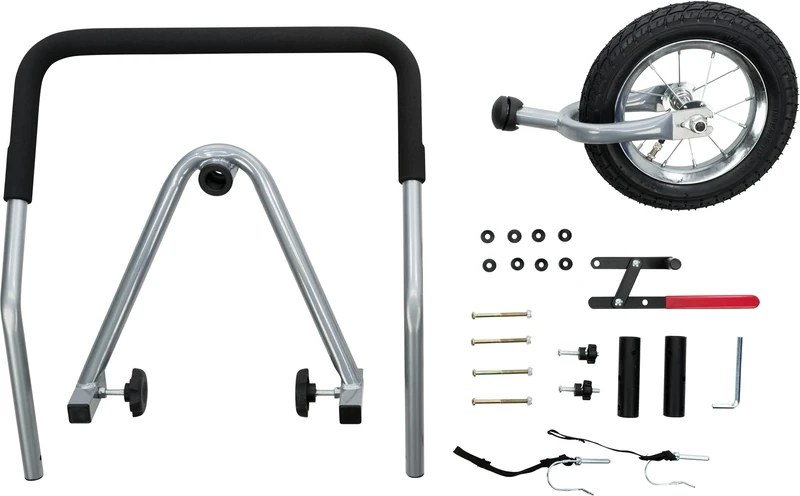 Trixie 12815 Carricoche Conversion Kit for Trailer,Black, Silver,M