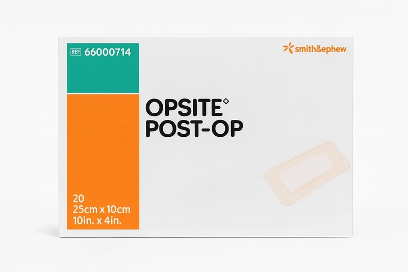 Opsite Post-Operative Dressing, 25 x 10 cm