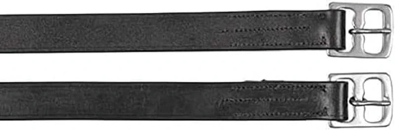 Kerbl 32639 Stirrup Leathers for Children, 130 cm, Black