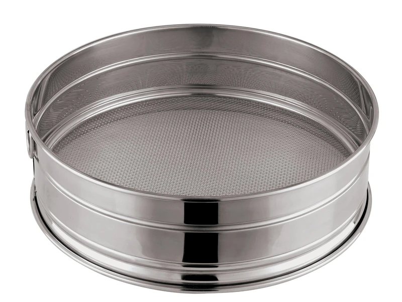 Paderno World Cuisine 11-7/8-Inch Stainless-Steel Medium Mesh Flour Sieve