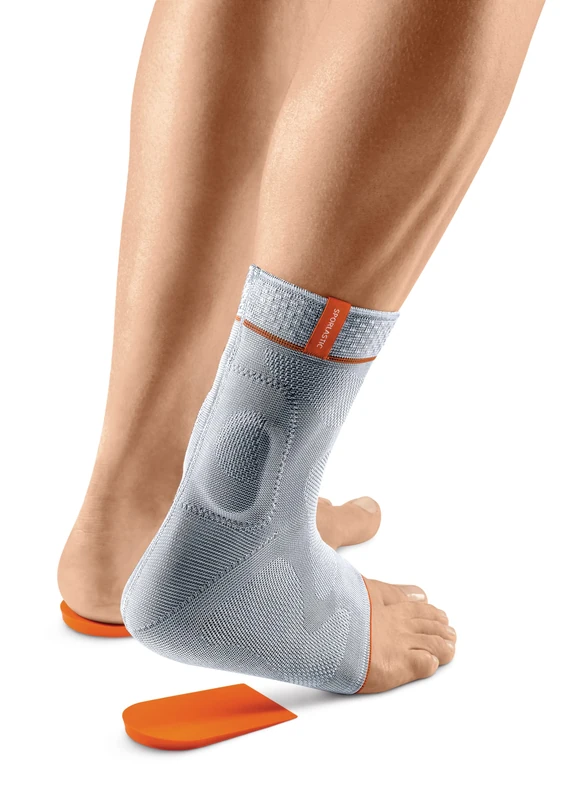 SPORLASTIC Achilles Tendon Bandage Achillodyn Right & Left - Compression Bandage with Friction Pads & Heel Wedge - Ideal for Achilles Tendonitis, Rehabilitation & Rearfoot Support - Beige 5