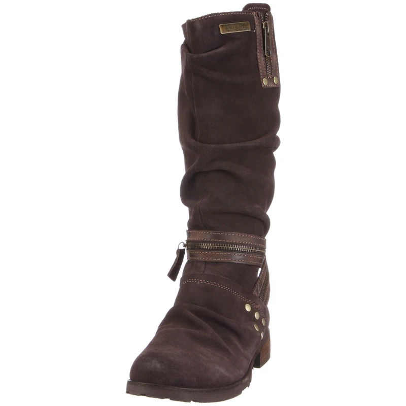 Replay Women's Evolution Dark Brown Knee High Boot GWL11.002.C0005L.559 8 UK