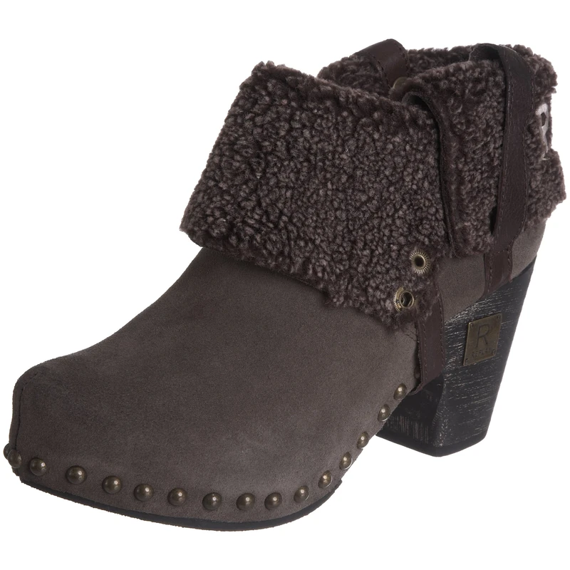 Replay Women's Shade Taupe/Dark Brown Ankle Boot GWW03.002.C0001L.570 8 UK
