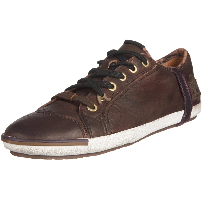 Replay Women's Bridgette-Ant Antiqued Brown Lace Up Trainer GWV14.002.C0016L.567 5 UK