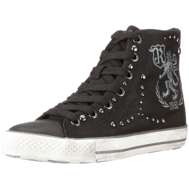 Replay Women's Book Black Lace Up Trainer GWV01.002.C0014T.003 7 UK - Image 1
