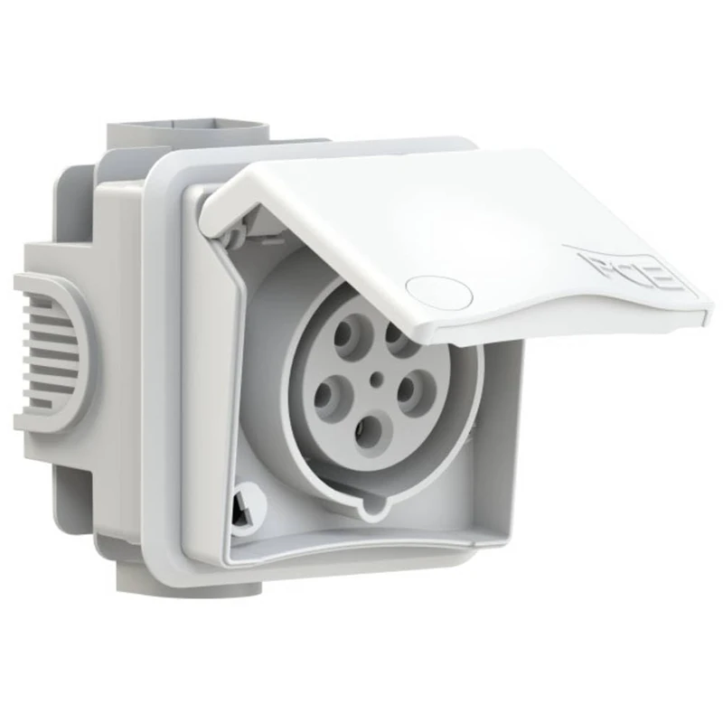 PC Electric PCE8856 CEE Up Outlet IP44, 5 x 16 m