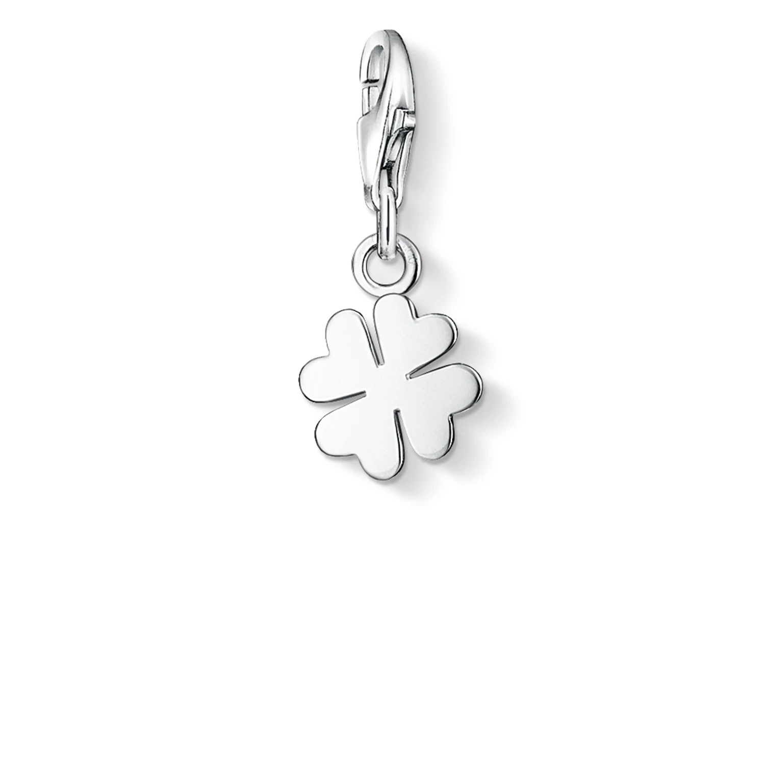 Thomas Sabo Women Charm Pendant Cloverleaf Charm Club 925 Sterling Silver 0884-001-12
