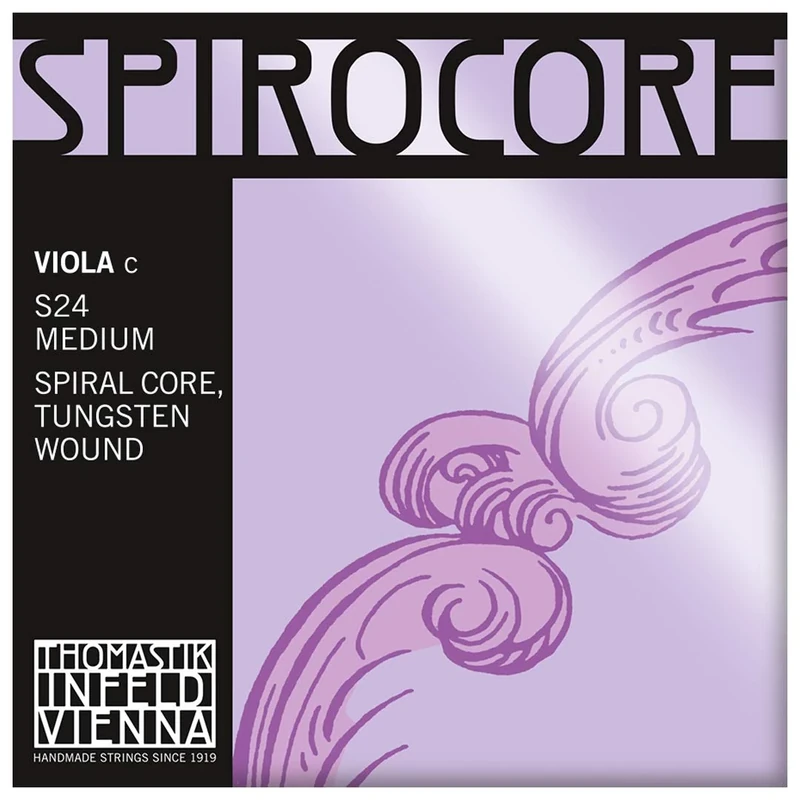 Thomastik S24W single string for viola 4/4 Spirocore - C string spiral core tungsten wound, soft