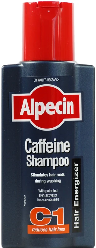 Alpecin Caffeine Hair Loss Shampoo 250ml Ginger Scented Unisex Adults