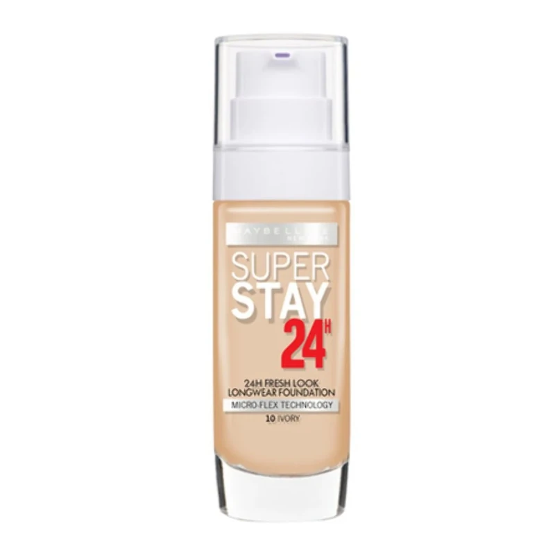 Maybelline SuperStay24H Liquid Foundation 010 Ivory 30ml