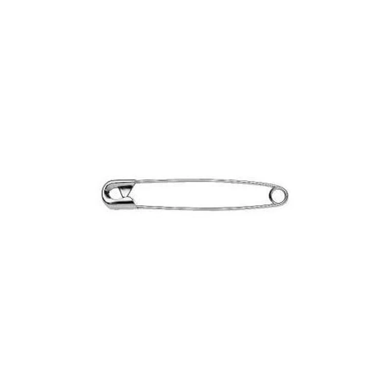 Prym Pack of 1000 Silver Safety Pins 50mm, Alloy Steel