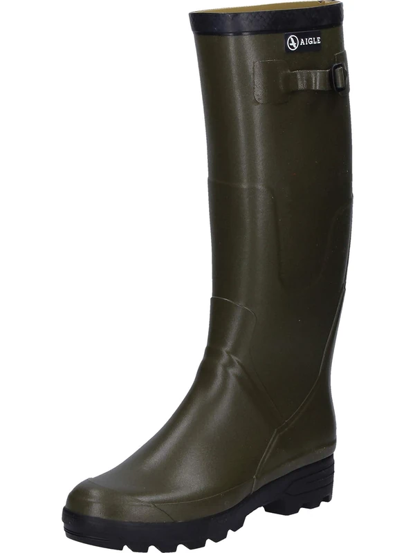 Aigle Mens Benyl M Wellington Boots, Green Kaki 001, 4 UK
