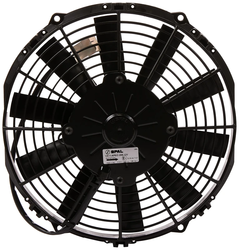 Spal 30100374 10in Pusher Fan Straight Blade 650 CFM
