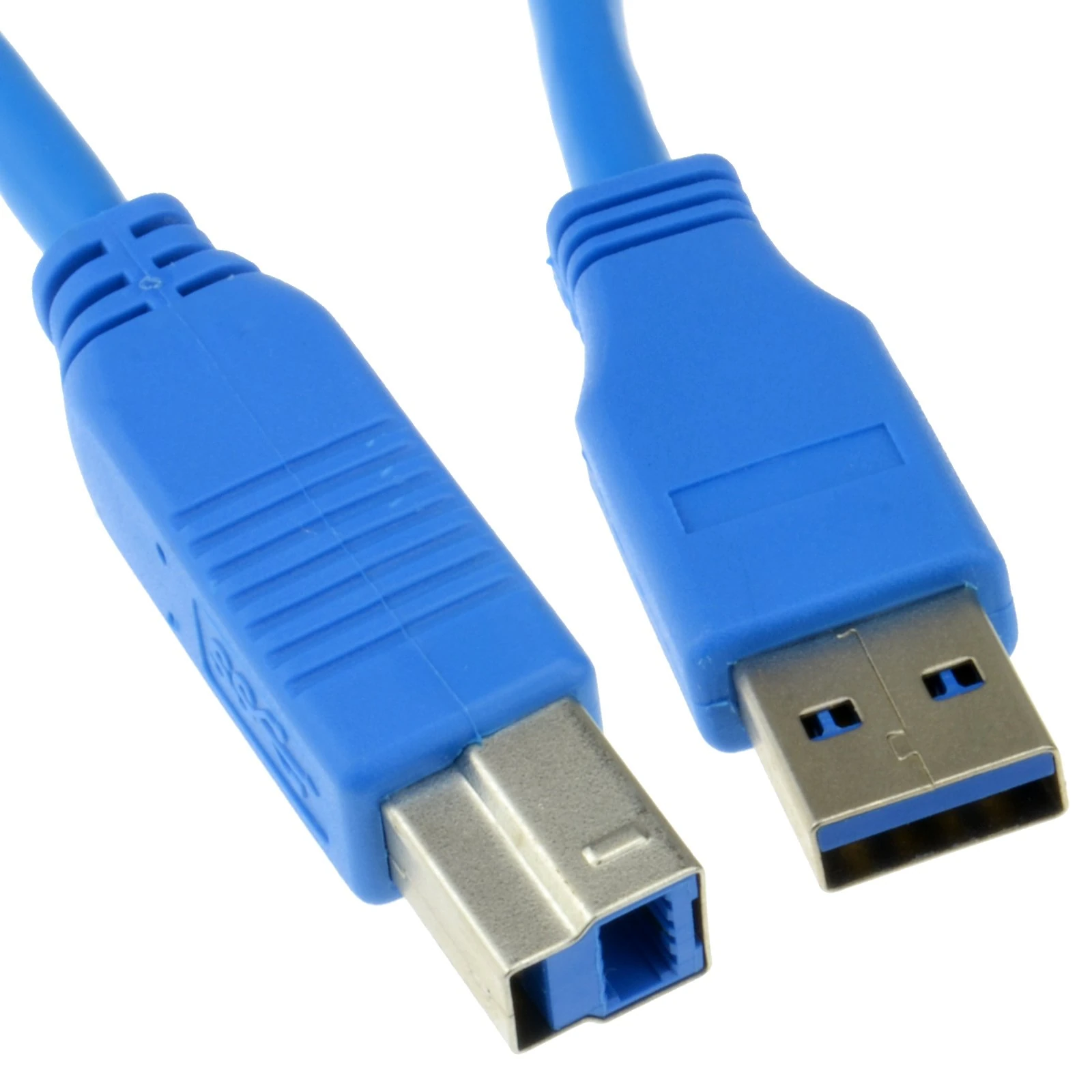 kenable USB 3.0 SuperSpeed Cable Type Plug A to Type B Plug BLUE 2m [2 metres]
