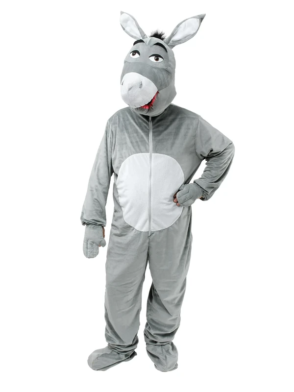 Bristol Novelties Donkey Adult Fancy Dress Costume, Grey Halloween, World Book Day