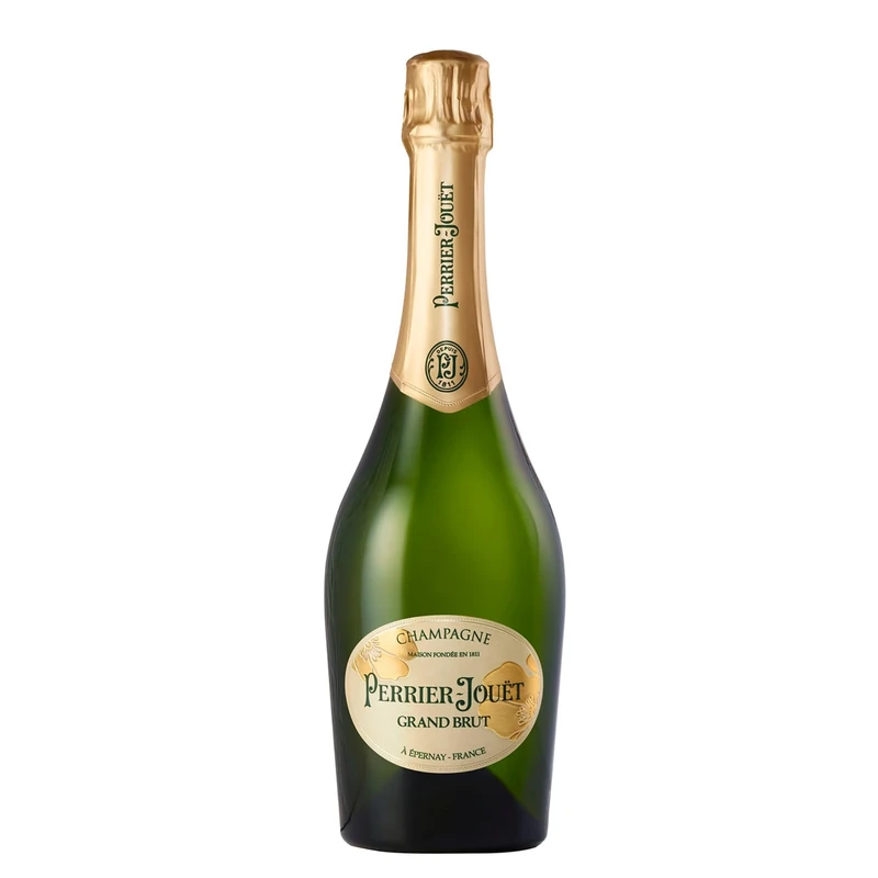 Perrier-Jouët Grand Brut Non Vintage Champagne, 750ml, Standard Bottle 75 cl