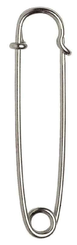 Prym Kilt Needles 76 mm Silver Pack of 200, Iron, 76mm