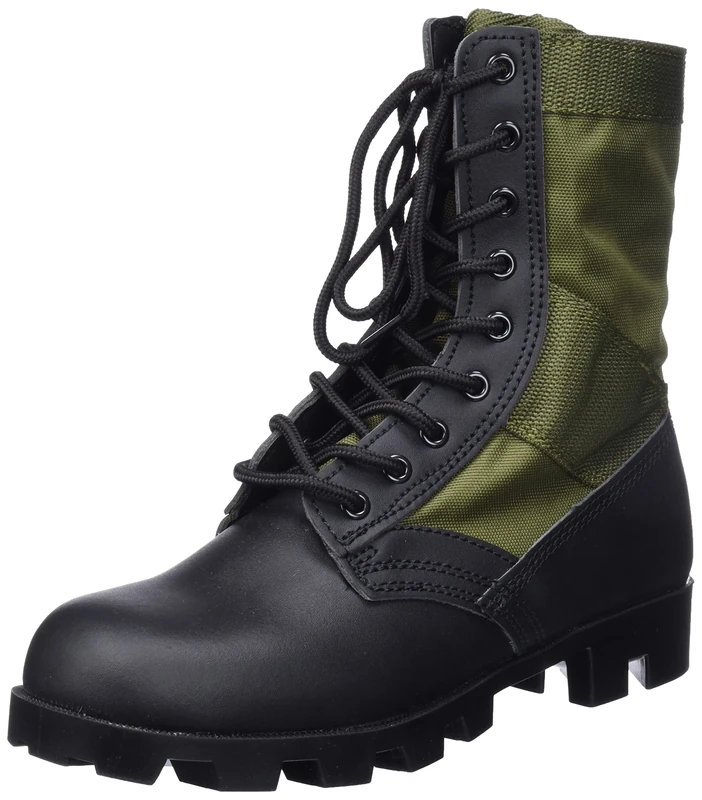 Mil-Tec Men's Us 'Panama' Hiking Boots, Green Olive, 12 UK
