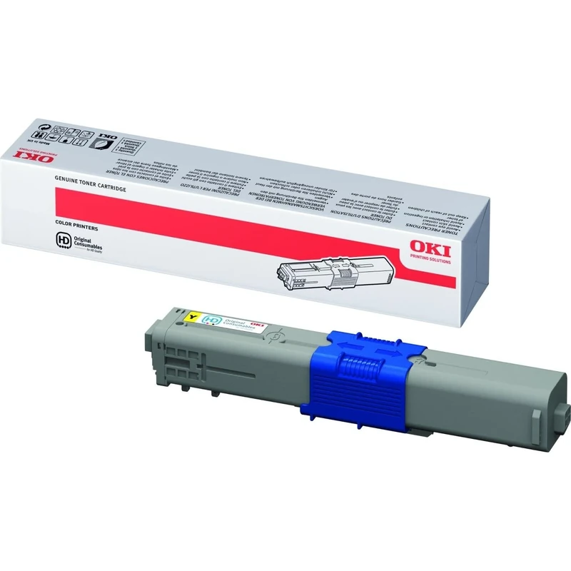 OKI Toner Cartridge for C310/C330/C510/C530 A4 Colour Laser Printers - Yellow