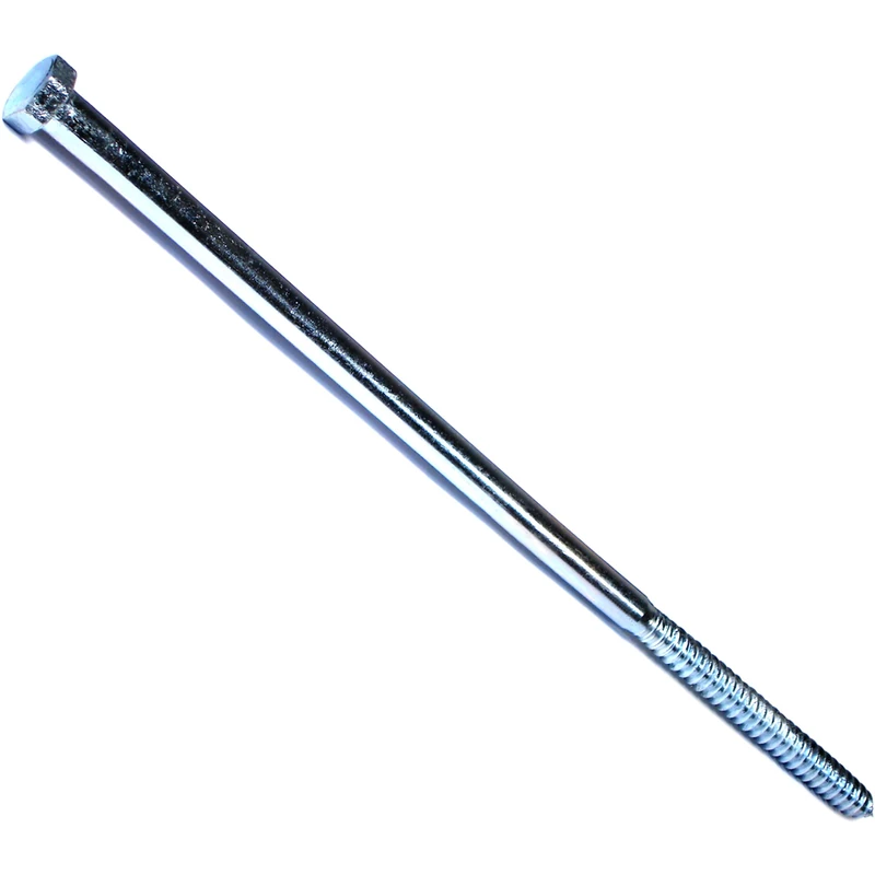 Hard-to-Find Fastener 014973260927 Hex Lag Screws, 5/8-Inch x 18-Inch, 10-Piece
