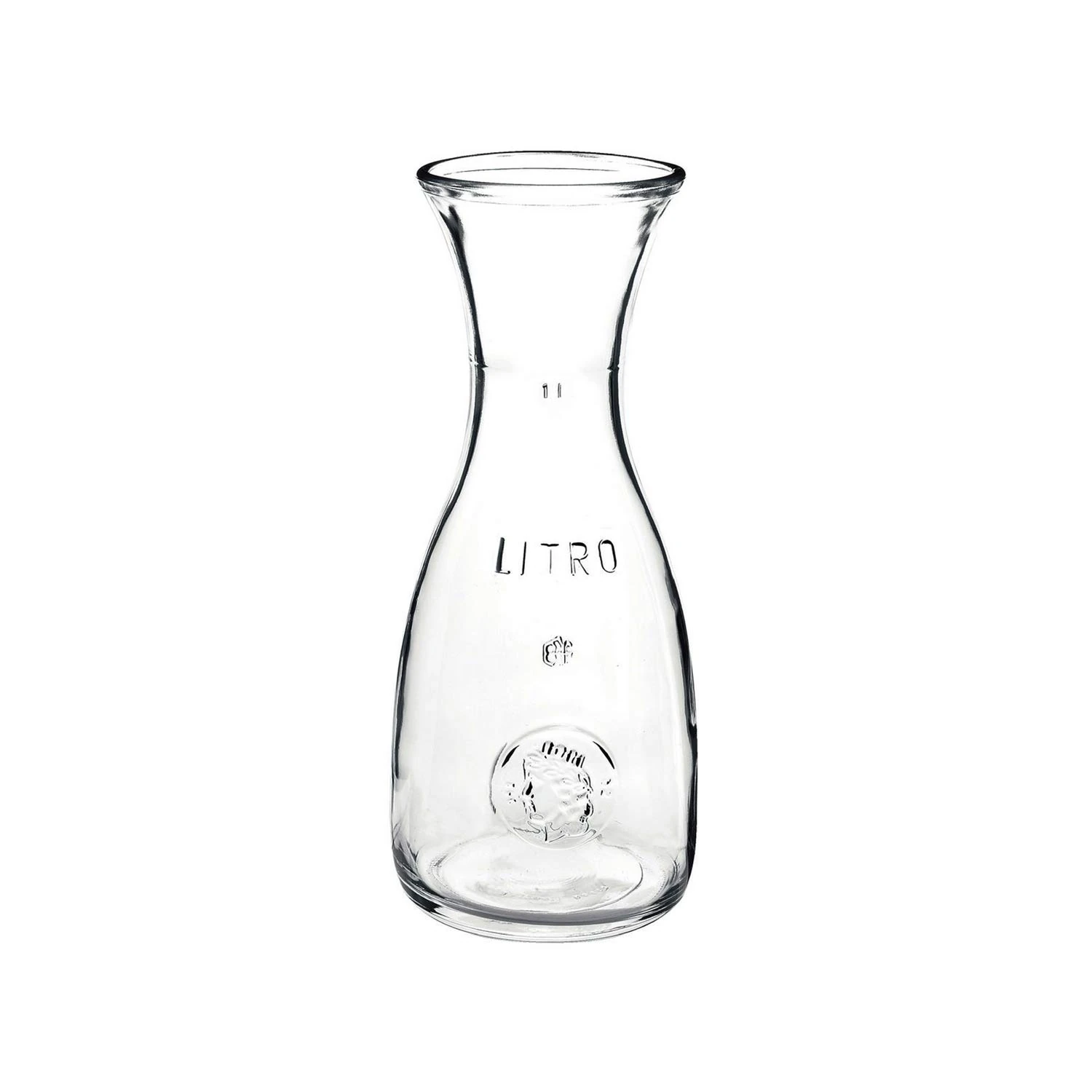 Bormioli Rocco 184179MU3321990 Misura Wine Carafe, Transparent, 1,000 ml, Glass, 34 Fluid_Ounces