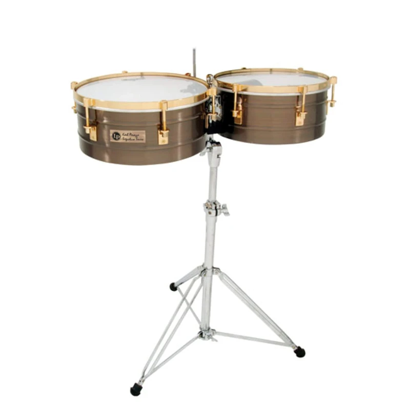 Latin Percussion LP257-KP 14 Plus 15 x 6.5-Inch Karl Perazzo Timbales