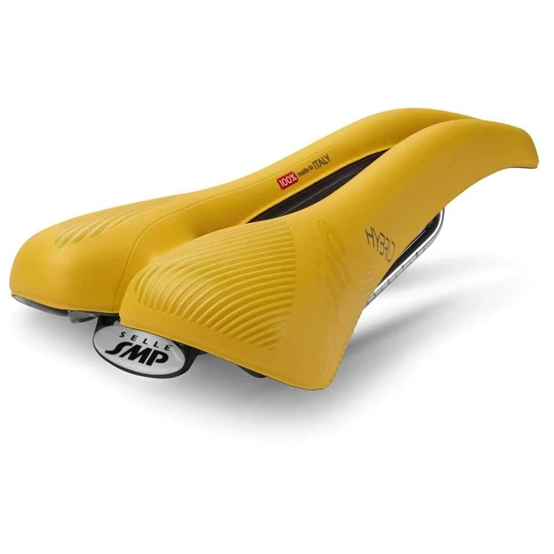 Selle Smp Hybrid Saddle - Yellow, Medium
