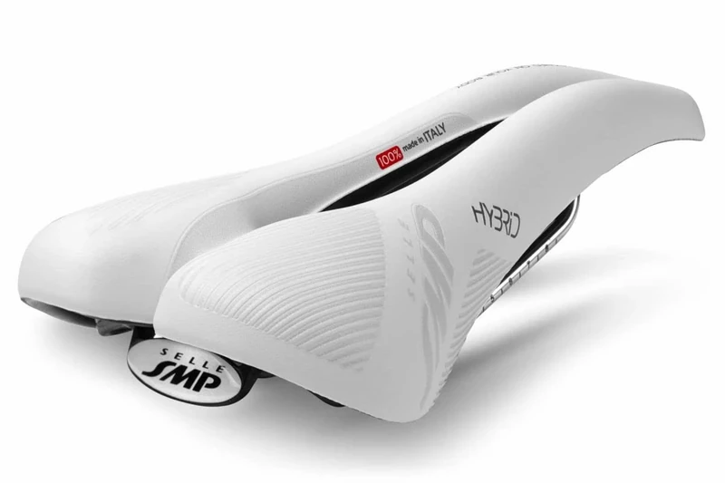 Cicli Bonin Selle Smp Hybrid Saddle - White, Medium