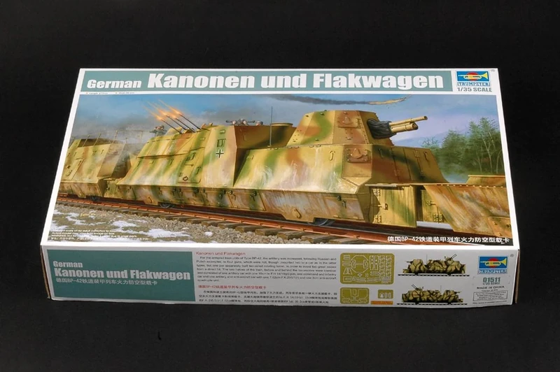 Trumpeter 1: 35 - German Type BP42 Kanonen and Flakwagen