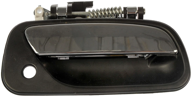 Dorman 80870 Front Passenger Side Exterior Door Handle Compatible with Select Toyota Models, Black and Chrome
