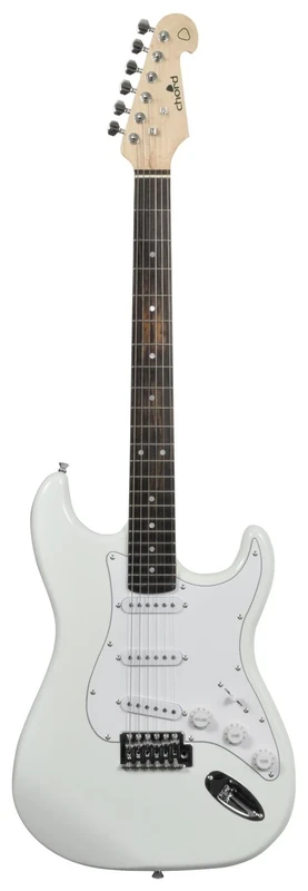 Chord | CAL63 Electric Guitar, Arctic white, 174.334UK, Standard