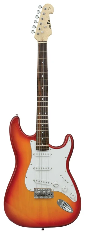Chord | CAL63 Electric Guitar | Cherry Burst Dimensions - 330 x 995 x 60mm,174.331UK