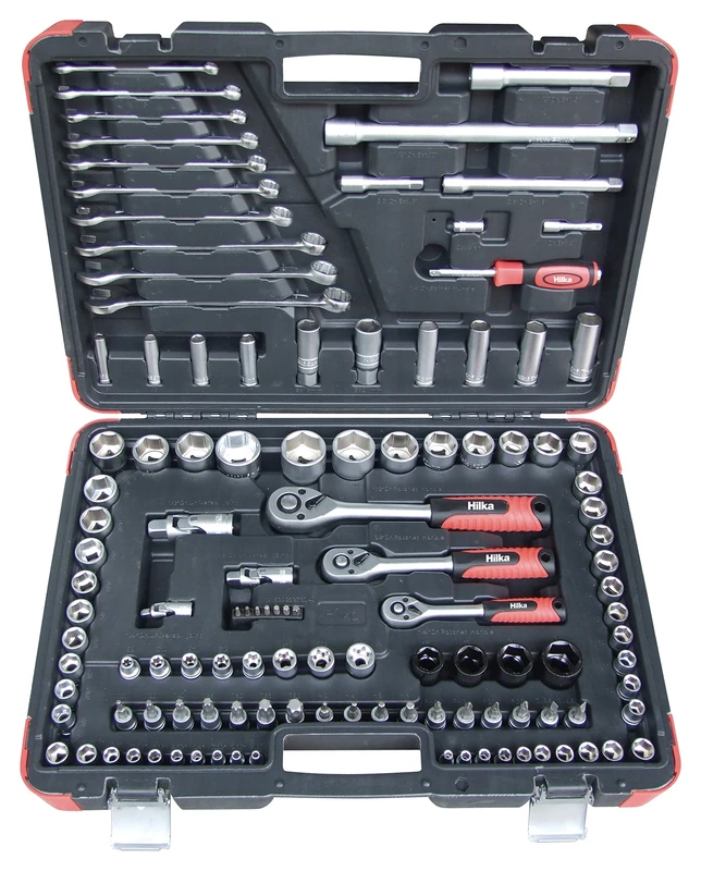 Hilka 01120003 120pce Metric Socket Tool Kit