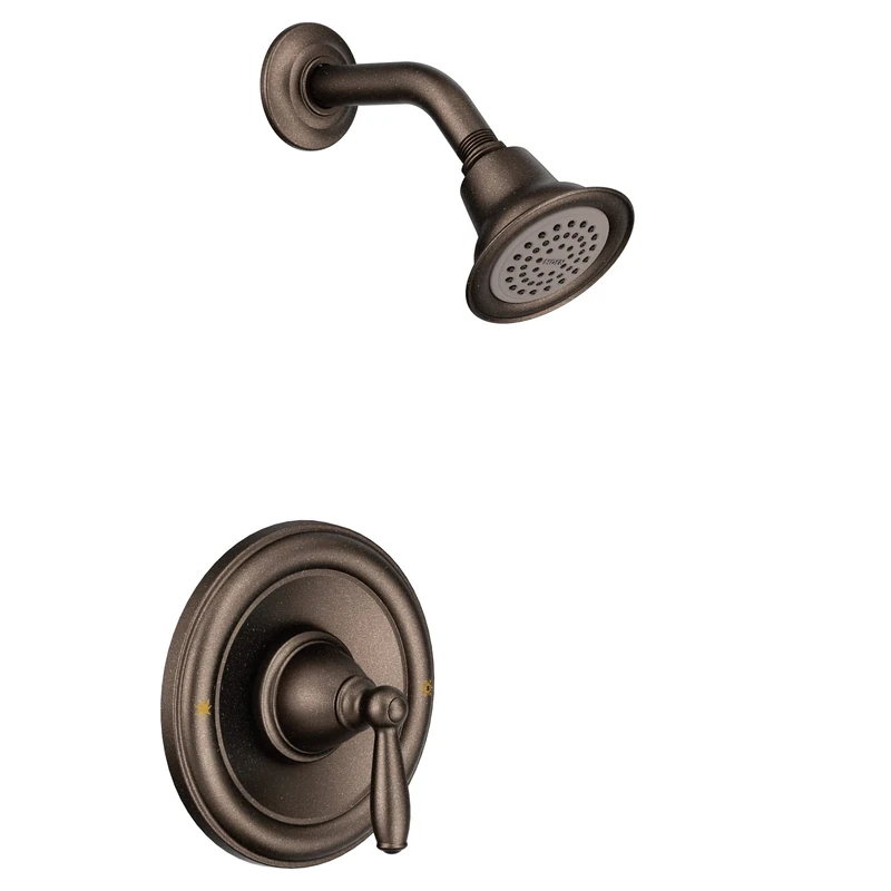 Moen T2152EPORB Brantford Posi-Temp Shower Trim Kit Without Valve, Oil Rubbed Bronze