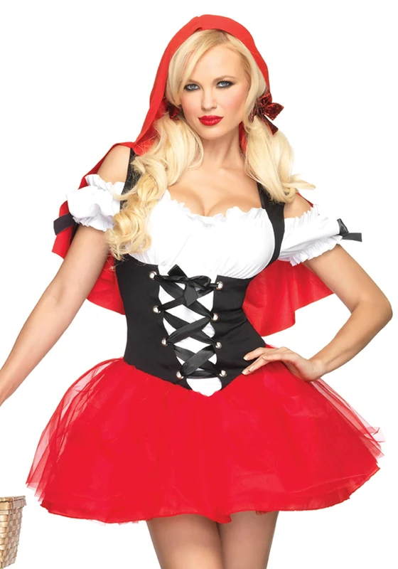 Leg Avenue Racy Red Riding Hood (Extra Large) - Image 1
