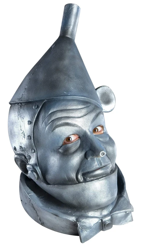 Rubie's Wizard of Oz Deluxe Latex Mask, Tin Man, Silver, One size