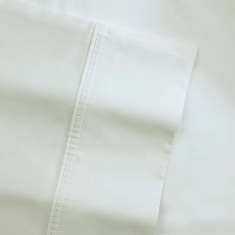 pointehaven 500-Thread Count 100-Percent Egyptian Cotton Deep Fitted King Sheet Set, Ivory