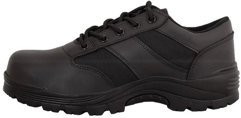 Mil-Tec Men's Security Hiking Shoes, Black, 7 UK