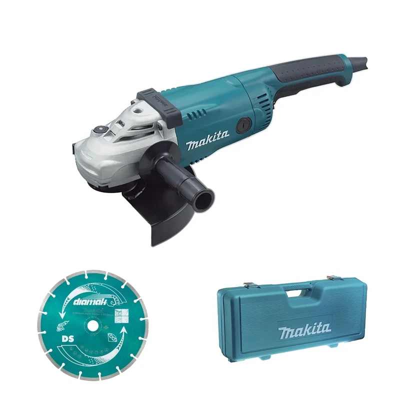 Makita GA9020KD/2 240V 230mm Angle Grinder Supplied in a Carry Case