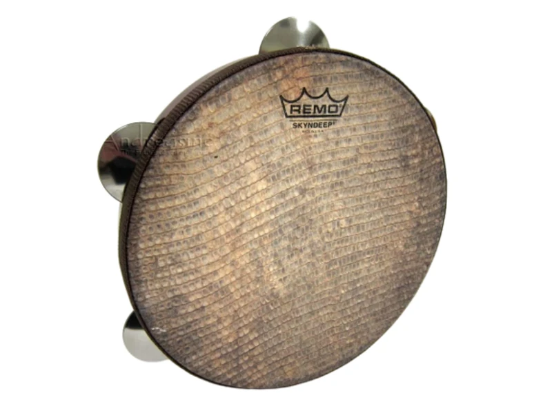 Remo Pandeiro Capoeira, Rahmentrommel, 10" x 1,75", Handtrommel für Drum Circle, Drum