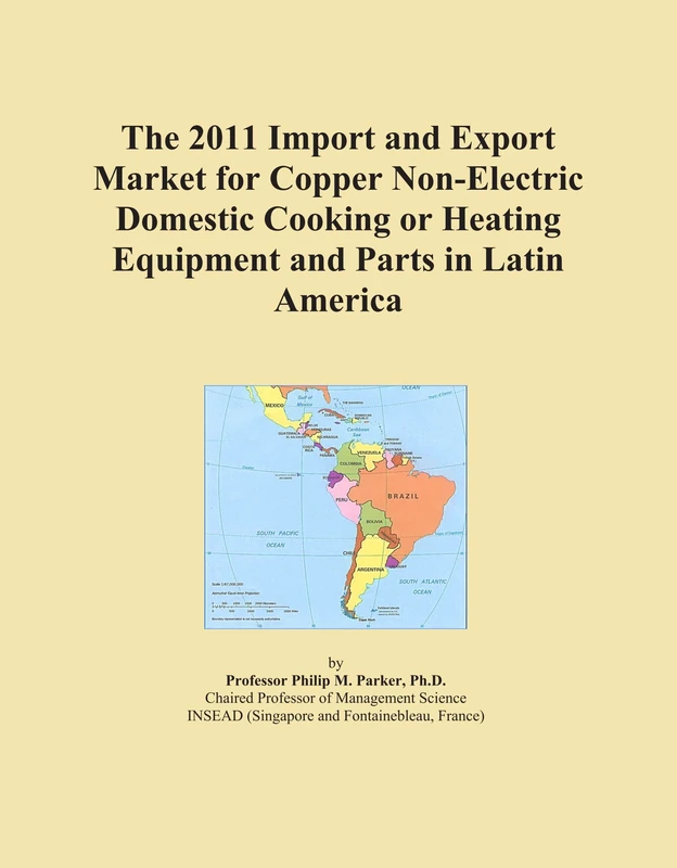 The 2011 Import and Export Market for Copper Non-Electric Domestic Cooking or Heating Equipment and Parts in Latin America