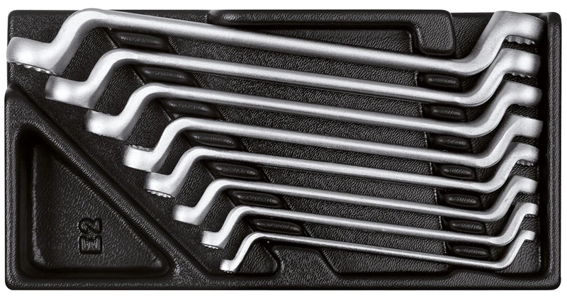 Double Ended Ring Spanner Set in 1/3 Module