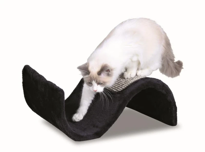 Trixie Cat /Kitten Scratch Wave In Black
