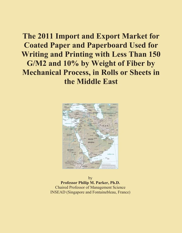 The 2011 Import and Export Market for Coated Paper and Paperboard Used for Writing and Printing with Less Than 150 G/M2 and 10% by Weight of Fiber by ... in Rolls or Sheets in the Middle East