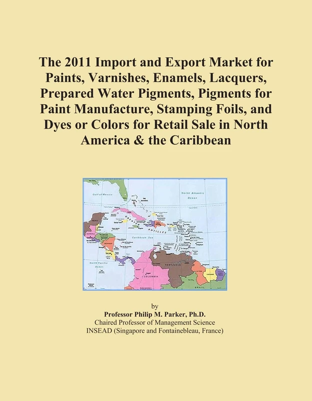 The 2011 Import and Export Market for Paints, Varnishes, Enamels, Lacquers, Prepared Water Pigments, Pigments for Paint Manufacture, Stamping Foils, ... Retail Sale in North America & the Caribbean