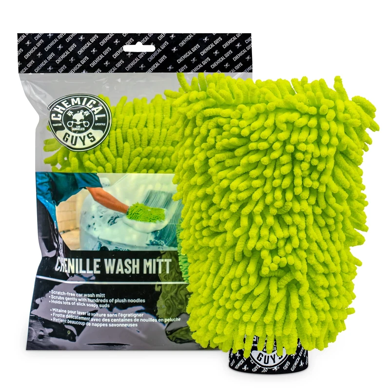 Chemical Guys (Mic_493 Chenille Microfiber Premium Scratch Free Wash Mitt