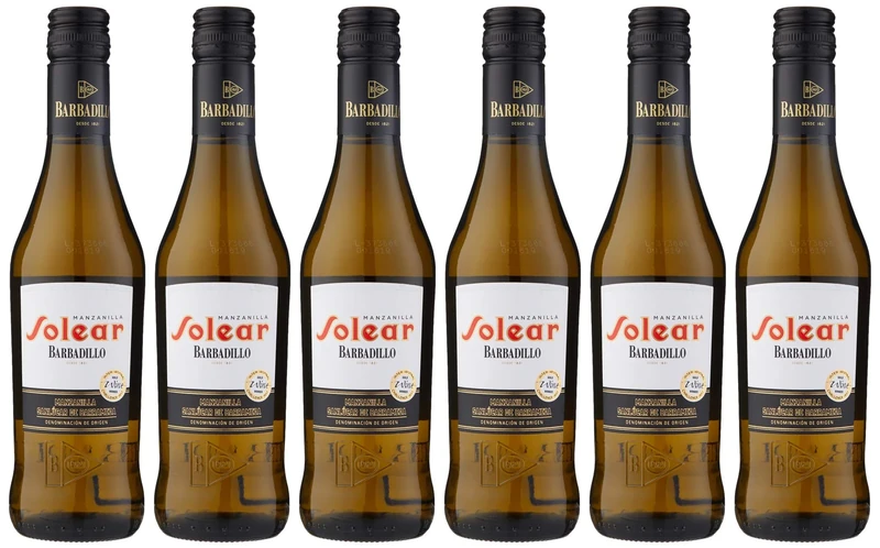 Barbadillo Manzanilla Solear Sherry Wine, 37.5 cl, Case of 6